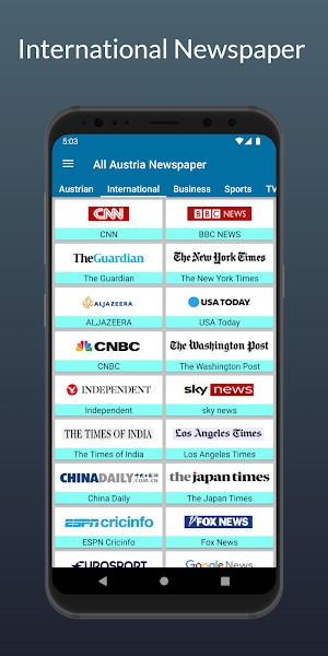 Austria News App Screenshot 1