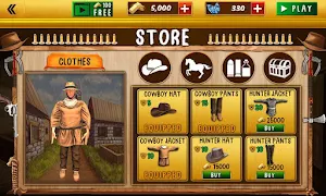 Western Cowboy Gun Shooting Fighter Open World Screenshot 3