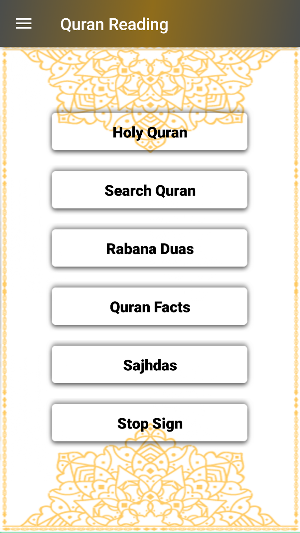 Holy Quran Reading (Hindi, English, Bangla, Urdu) Screenshot 0