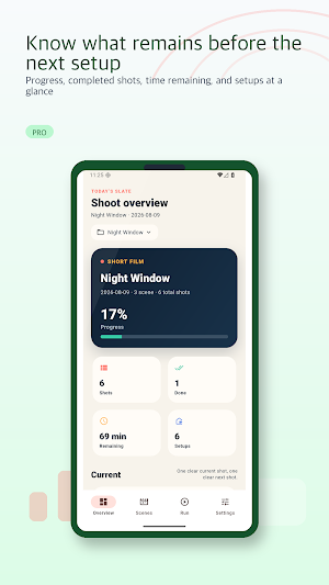 TakeLedger: Shot List Screenshot 2