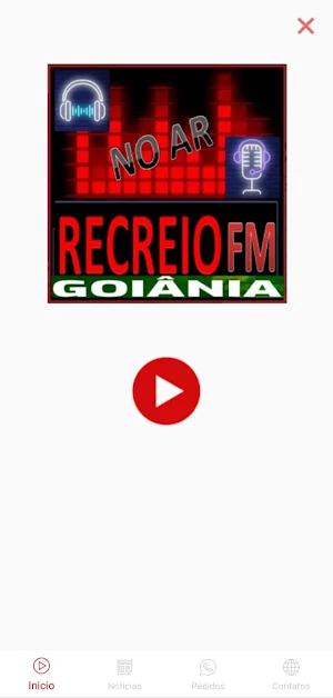 Rádio Recreio FM Goiânia Screenshot 0