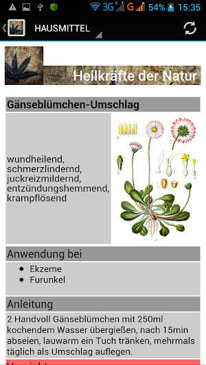 Hausmittel - Naturheilkräfte Screenshot 1