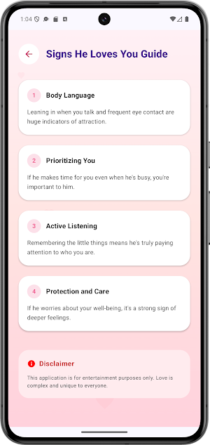 Does He Love Me Quiz Screenshot 1