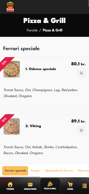 Ferrari Pizza Screenshot 1
