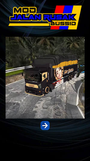 Mod Jalan Rusak Bussid Screenshot 1