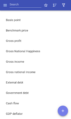 Economic indicators Screenshot 0