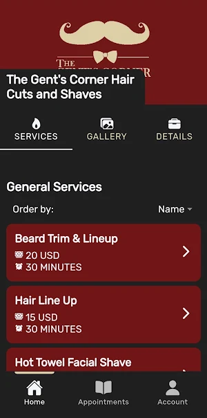The Gent's Corner Screenshot 0