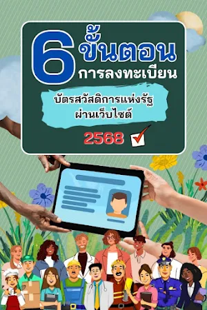 บัตรคนจน ปี 2568 วิธีรับสิทธิ์ Screenshot 0