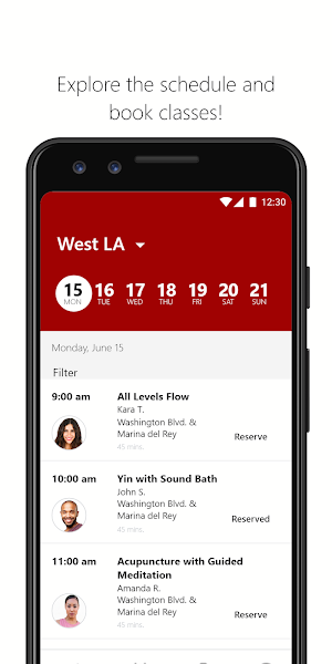 Red Diamond Yoga Screenshot 2