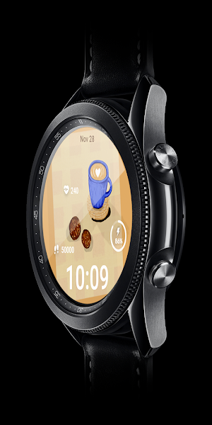 Coffee time Watch Face Screenshot 3