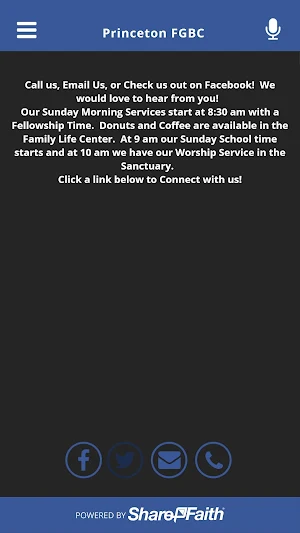 Princeton FGBC Screenshot 2