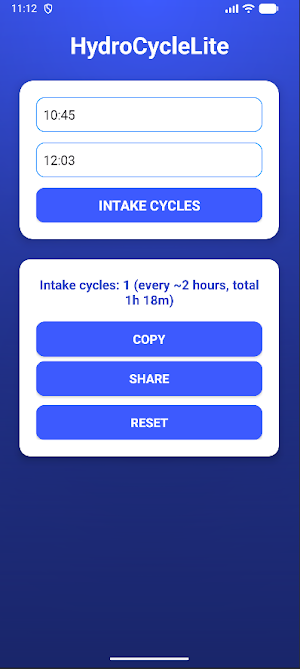 HydroCycleLite  Screenshot 1