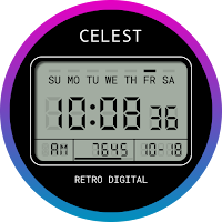 CELEST5402 Retro Digital Watch