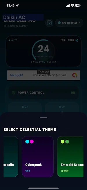 Daikin AC Remote Screenshot 2