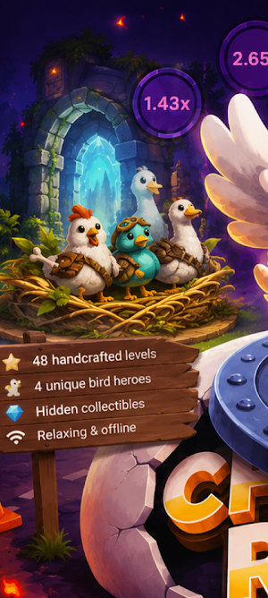 Flock Puzzle Wings Screenshot 0