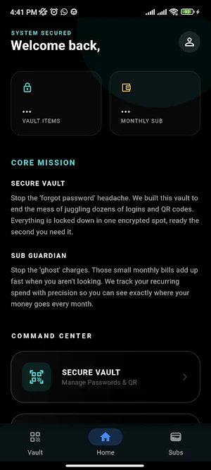 Omni Vault Screenshot 3