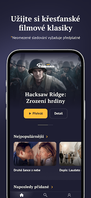 Filmana - křesťanské filmy Screenshot 1
