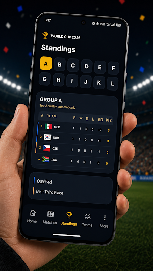World Cup 2026 Schedule Screenshot 3