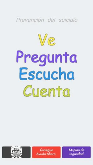 Prevención del suicidio Screenshot 1