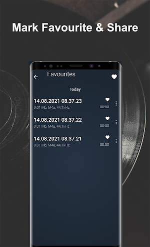 Internal Audio Record - Sound, voice Recorder Screenshot 3
