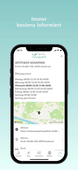 Nova Park Apotheke Screenshot 2