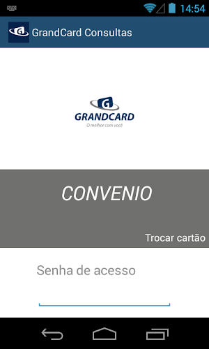GrandCard Consultas Screenshot 0
