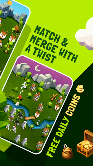 Triple Kingdom: Match & Build Screenshot 2