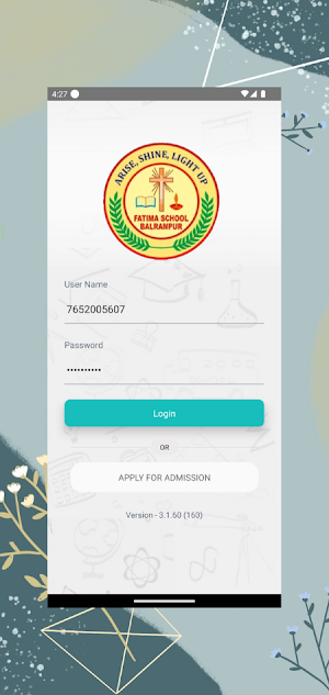 Fatima Balrampur Parent App Screenshot 0