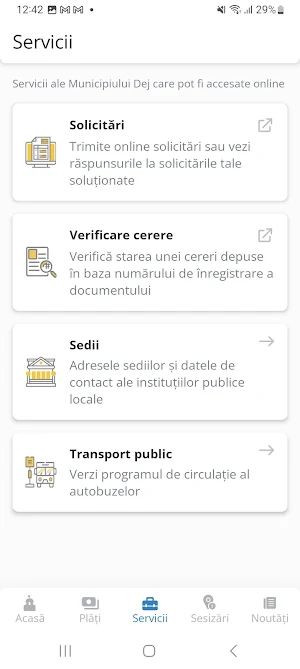 Municipiului Dej Screenshot 2