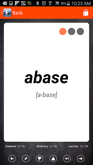 GRE Flashcard Screenshot 3