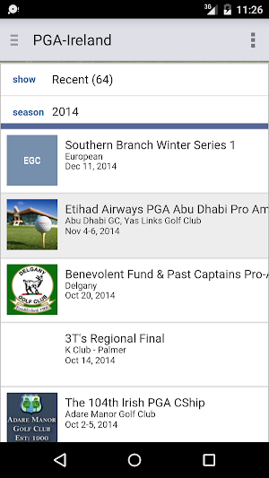 The PGA in Ireland Screenshot 3