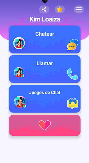 Kimberly Loaiza Chat & Call Screenshot 0