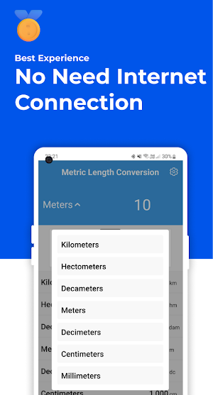 Metric Length Conversion Screenshot 1
