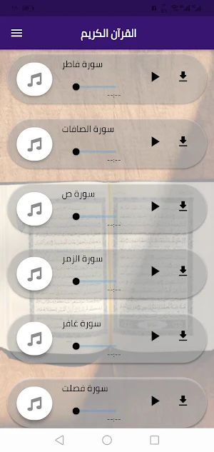 تلاوة القران كامل احمد النفيس Screenshot 2