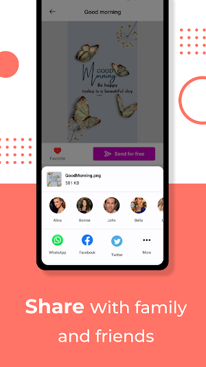 Daily wishes: Gif, Image, Card Screenshot 1
