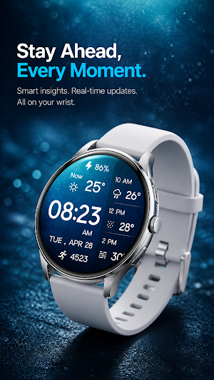 Minimal Weather Digital Watch Screenshot 2