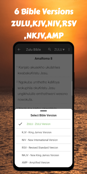Zulu Bible - ZULU + KJV + NIV Screenshot 1