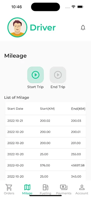 Dafric Driver App Screenshot 3
