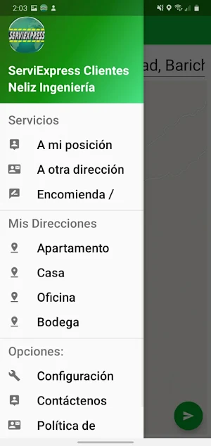 Clientes ServiExpress Screenshot 1