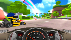 Drag Racing Go Kart Speed Screenshot 0