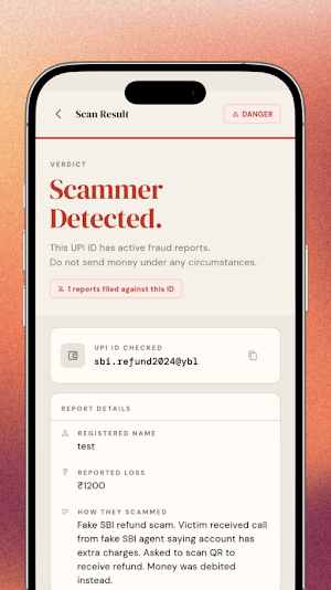 UPI Shield: Scam Detector IN Screenshot 3