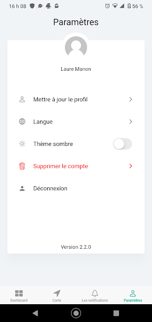 Votre livraison Screenshot 1