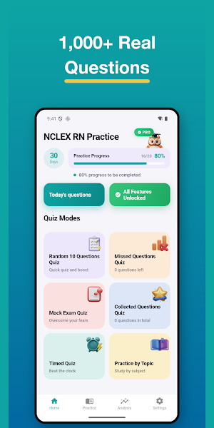 NCLEX RN Test Practice 2026 Screenshot 0