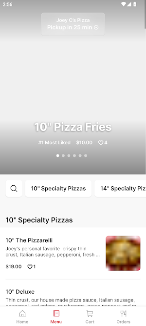 Joey C’s Pizza Screenshot 0