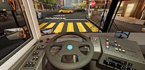 Taxi Bus simulator Bus Games Screenshot 0