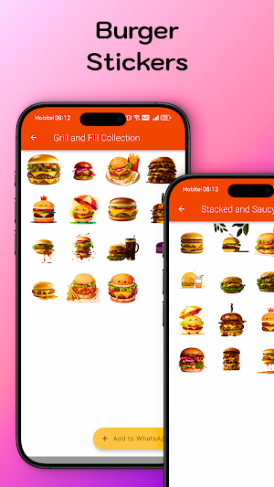 Food Stickers Screenshot 1
