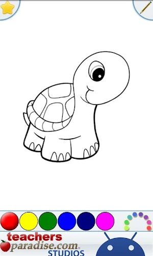 Dogs, Cats & Happy Pets Coloring Book Game Screenshot 3