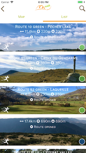 Massif Cantalien Espace Trail Screenshot 1