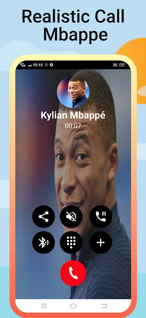 Mbappe Video Call & Chat Screenshot 3