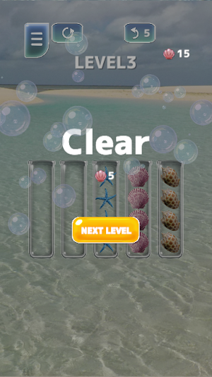 Sort Puzzle - Sea Healing Time Screenshot 3